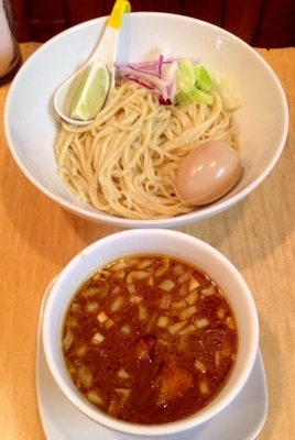「味玉味噌つけそば 1000円」@味噌の陣 Japanese Soba Noodles 蔦の写真