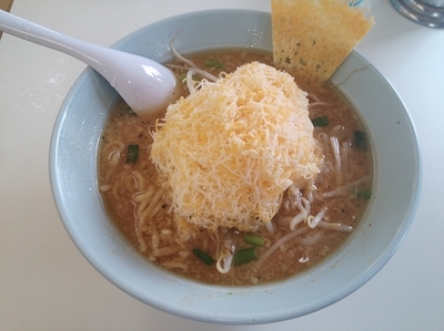 「チーズみそ」@くるまやラーメン 松本渚店の写真