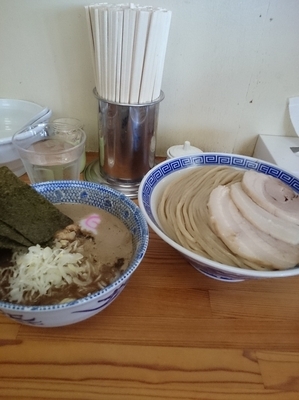 「特製つけそば大」@中華蕎麦 サンジの写真