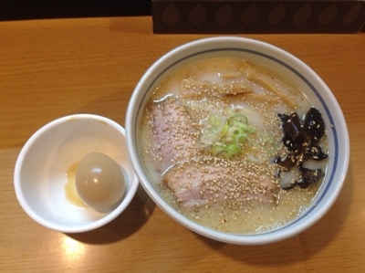 「塩ラーメン+煮卵」@らーめん ふくのや 桶川店の写真