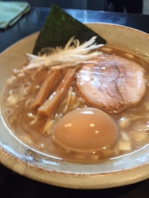 「豚そば味玉」@まるぶし とんやの写真