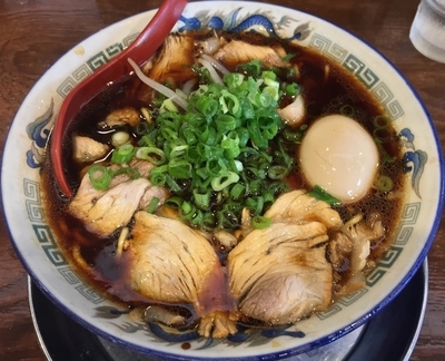 「中華そば・並＋味玉（￥700＋￥110）」@マトヤ中華 盛岡駅前店の写真