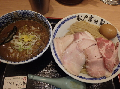 「濃厚特製つけ麺大盛(1,150円)」@松戸富田製麺 ららぽーとTOKYO-BAY店の写真