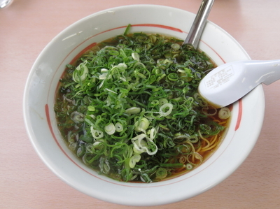 「九条ネギラーメン(しょう油):900円」@丸岩ラーメンの写真