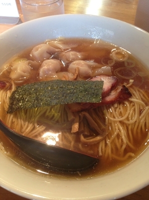 「ワンタンそば」@支那そば なかじまの写真