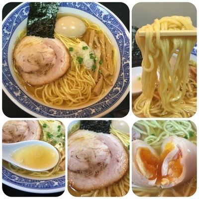 「味玉塩ラーメン¥850」@ラーメン専門 くぼ田の写真