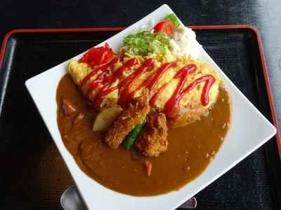 「黒部ダムカレー」@ぽかぽかランド美麻の写真