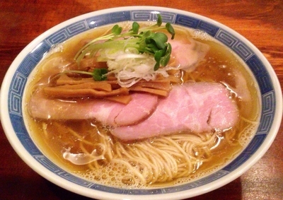 「煮干しそば750円」@中華そば しば田の写真