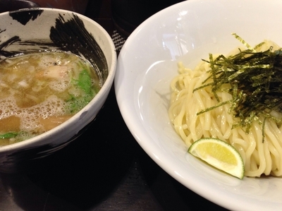 「塩つけ麺」@銀座 朧月 目黒処の写真