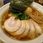 「特製平子煮干そば（９５０円）」@新橋 纏の写真