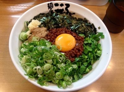 「九条ネギ盛り台湾まぜそば 900円」@麺屋こころ 溝の口店の写真