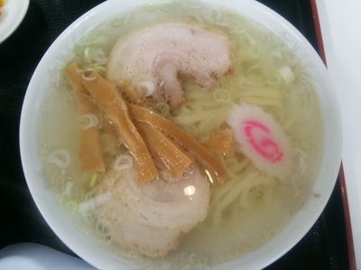 「しおらーめん（Cランチ）」@手打らーめん やまだの写真