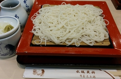「御前そば」@永坂更科 布屋太兵衛 新宿地下鉄ビル店の写真