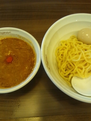 「辛つけめん（味玉トッピング）」@らーめん Nageyariの写真