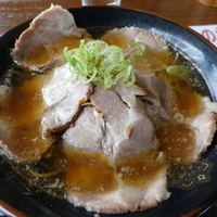 ネギ正油炭火焼きちゃあしゅう麺