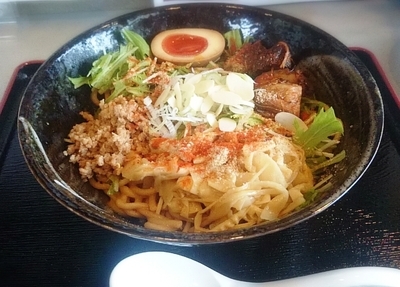 「坦々鶏油そば 790円」@地鶏らーめん 秋津の写真