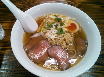 「【限定】ネギ牛タンチャーシューメン ￥1000」@白河手打麺 道夢の写真