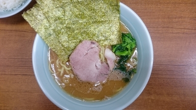 「ラーメン ￥泥酔のため失念(多分￥650)」@横浜ラーメン 武蔵家 北千住店の写真