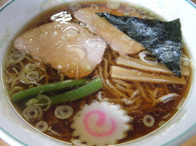 「醤油味中華650円」@手打中華 餐の写真