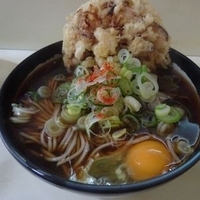 かき揚げたまご蕎麦
