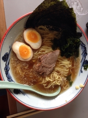 「ラーメン+煮卵」@ラーメンショップ 122号騎西店の写真