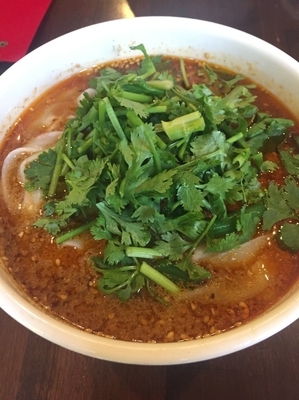 「マーラー刀削麺」@刀削麺酒家 茅場町店の写真