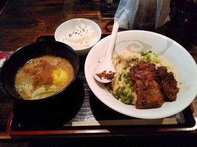 「ちゅら塩ラーメンラリー限定 Chura Sio まぜつけ麺」@麺龍伝説 我流家 赤の写真