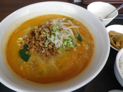 「担々麺セット」@四川厨房 横浜西口店の写真