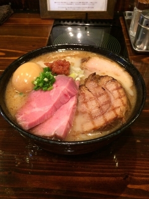 「塩ラーメン大盛」@中華そば ことぶきやの写真