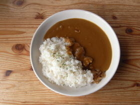 「ビーフカレー」@燕山荘の写真