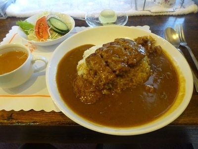 「ハンバーグカレー」@レストランくるるの写真