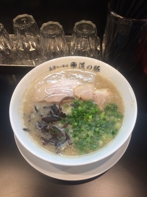 「らーめん白」@長濱らーめん 道の豚の写真