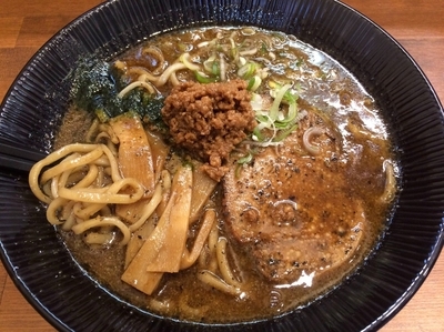「肉入味噌ラーメン（830円）」@麺や 蒼輝 AOIKAGAYAKIの写真