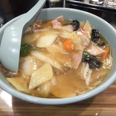 「うまにそば（￥900）」@元祖ニュータンタンメン本舗 東神奈川店の写真