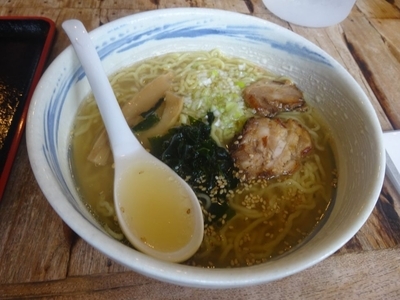 「塩ラーメン」@れんげ亭の写真