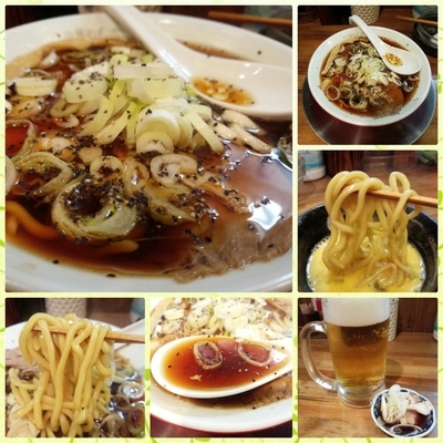 「【9月限定】ムタヒロブラック（小ライス・生たまご付き）」@鶏そばムタヒロの写真