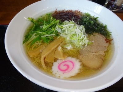 「塩ラーメン」@麦工房 かかしの写真