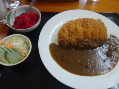 「カツカレー」@大岡食堂の写真