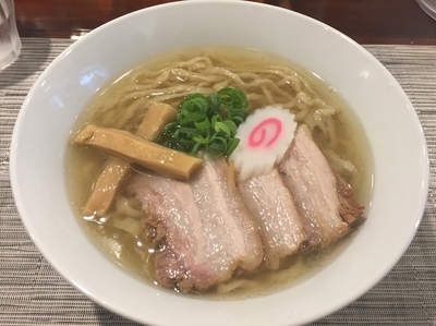 「【当日限定】喜多方ラーメン・塩（900円）」@らぁ麺 やまぐちの写真