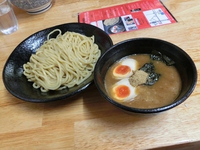 「味玉つけ麺(並)」@自家製太麺 元気屋の写真