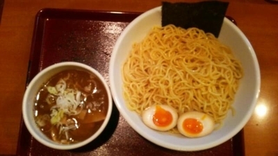 「つけ麺(あつもり)＋味玉」@めん 和正の写真