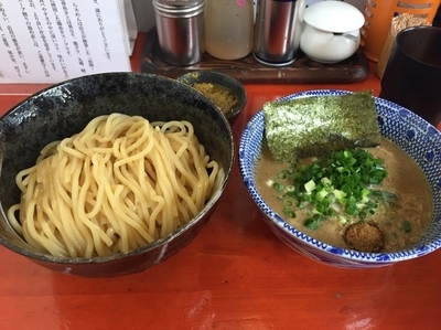 「二代目つけ麺、キーマ」@二代目狼煙 本店 葉隠製麺の写真
