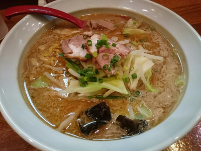 「濃厚みそラーメン」@さっぽろ羅偉伝 高田馬場店の写真
