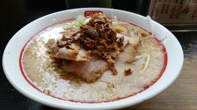 「肉そば(800円)＋大盛り(200円)」@千石自慢ラーメン 本店の写真