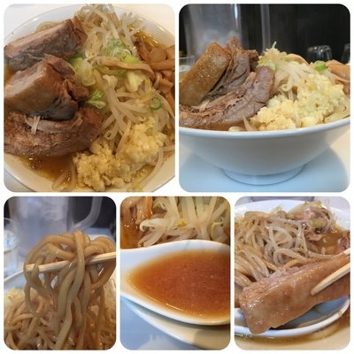 「【SR7コラボリレー】タマシャモ濃厚ラーメン¥800」@麺や 彩～iro～の写真