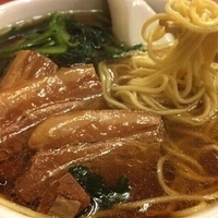 豚ばらそば(800円)