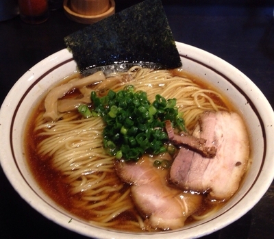 「中華そば　中盛り（サービス）　800円」@中華そば しながわの写真