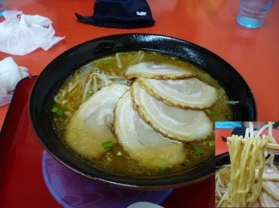 「チャーシューメン900円」@くるまやラーメン 浦安店の写真