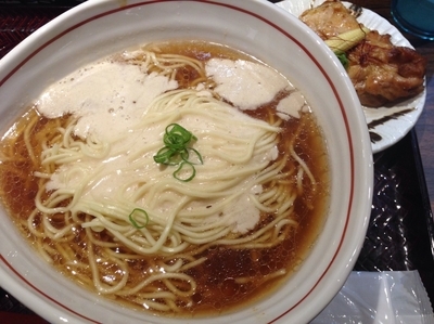 「御膳ラーメン 中」@新宿御苑 らーめん桜花の写真