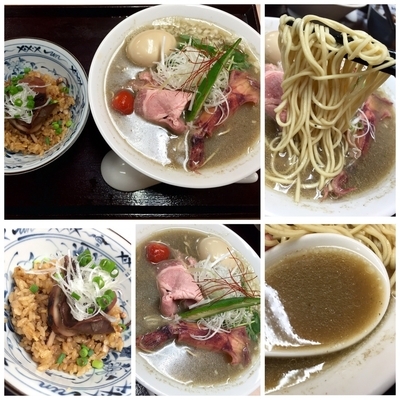 「【一周年記念限定】煮干とイカの中華そば EGUMI 700円」@中華そば よしかわの写真